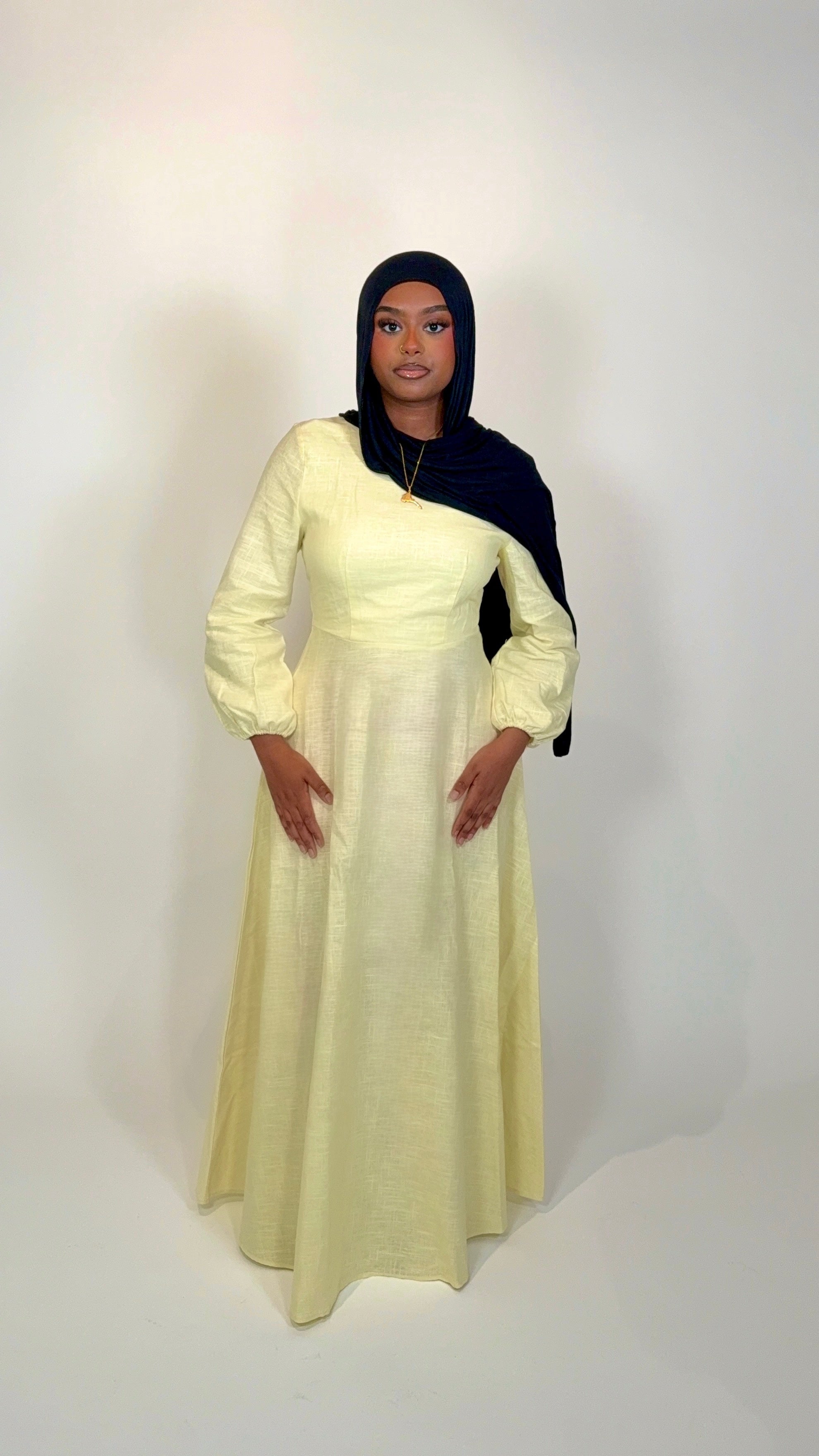 Lily Dress Butter Yellow