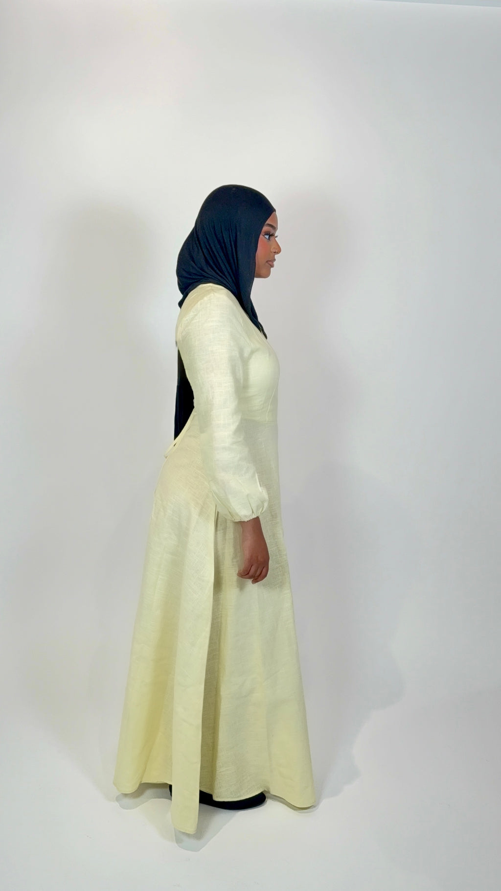 Lily Dress Butter Yellow