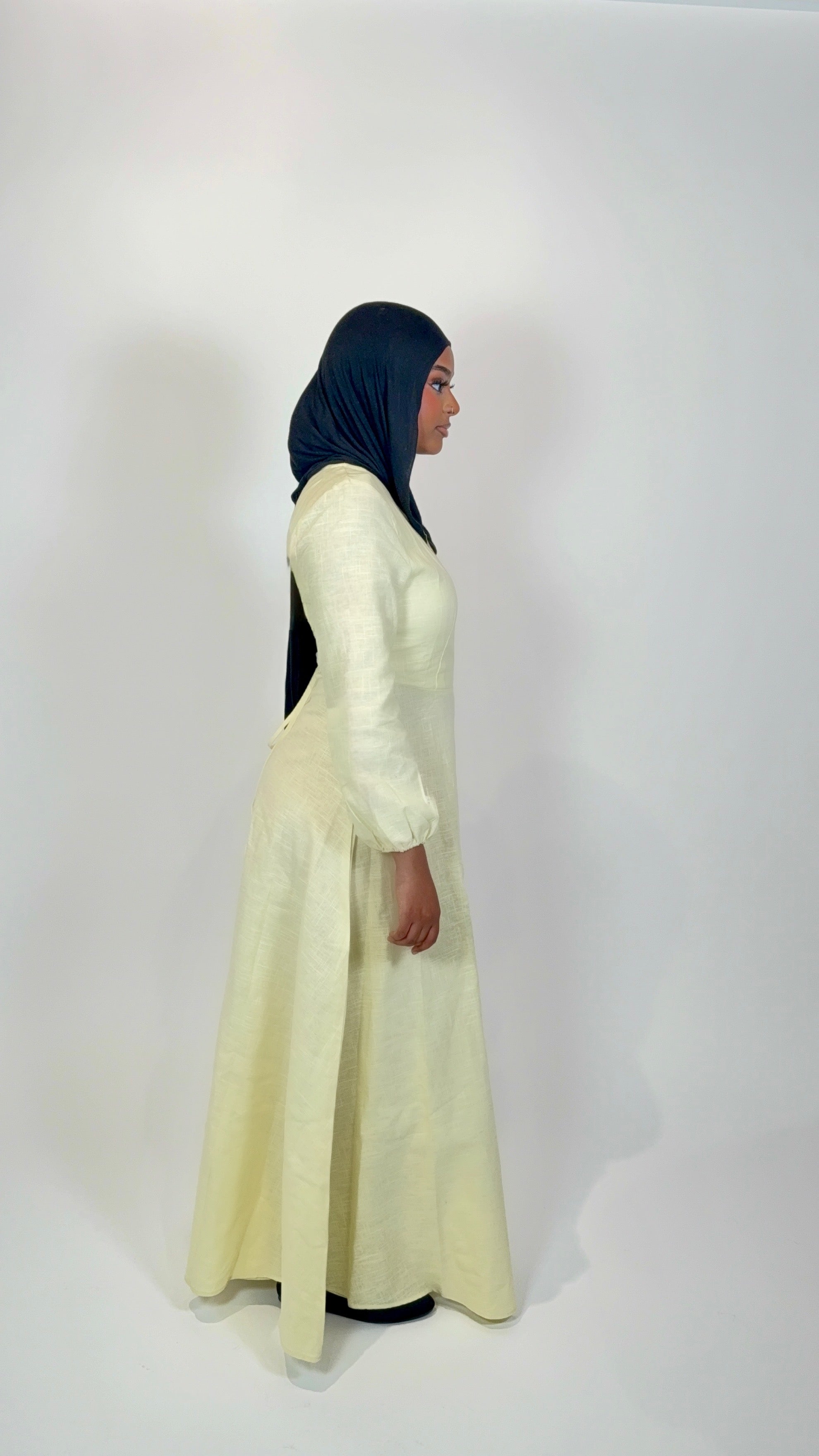 Lily Dress Butter Yellow